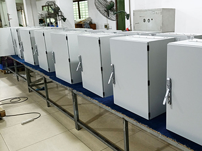 Customized Precision Metal Network Cabinets for Siemens
