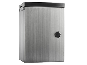 Stainless Steel Double Layer Top Outdoor Enclosures